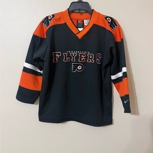 Philadelphia Flyers NHL Hockey Nike Jersey Youth Small (8/10), #46 Minner, EUC
